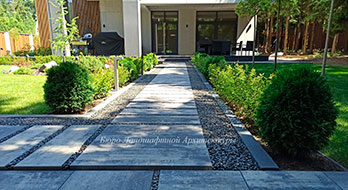 Ландшафтный дизайн садового участка